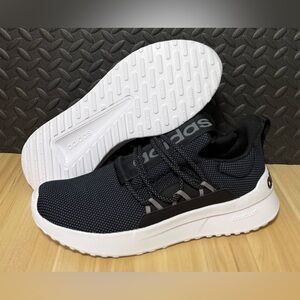 adidas Lite Racer Adapt 5.0 Black White Sneakers GW9038 Mens Size 12